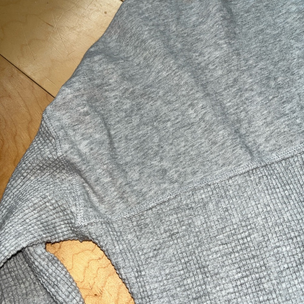 Offline Gray Long Sleeve Henley Top - Picture 7 of 7